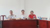 Hội chữ thập đỏ huyện Di Linh kiểm tra công tác Chữ thập đỏ trường học năm học 2023 - 2024 tại trường THPT Di Linh